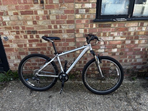 Silver trek mountain bike - bike, 40cm
